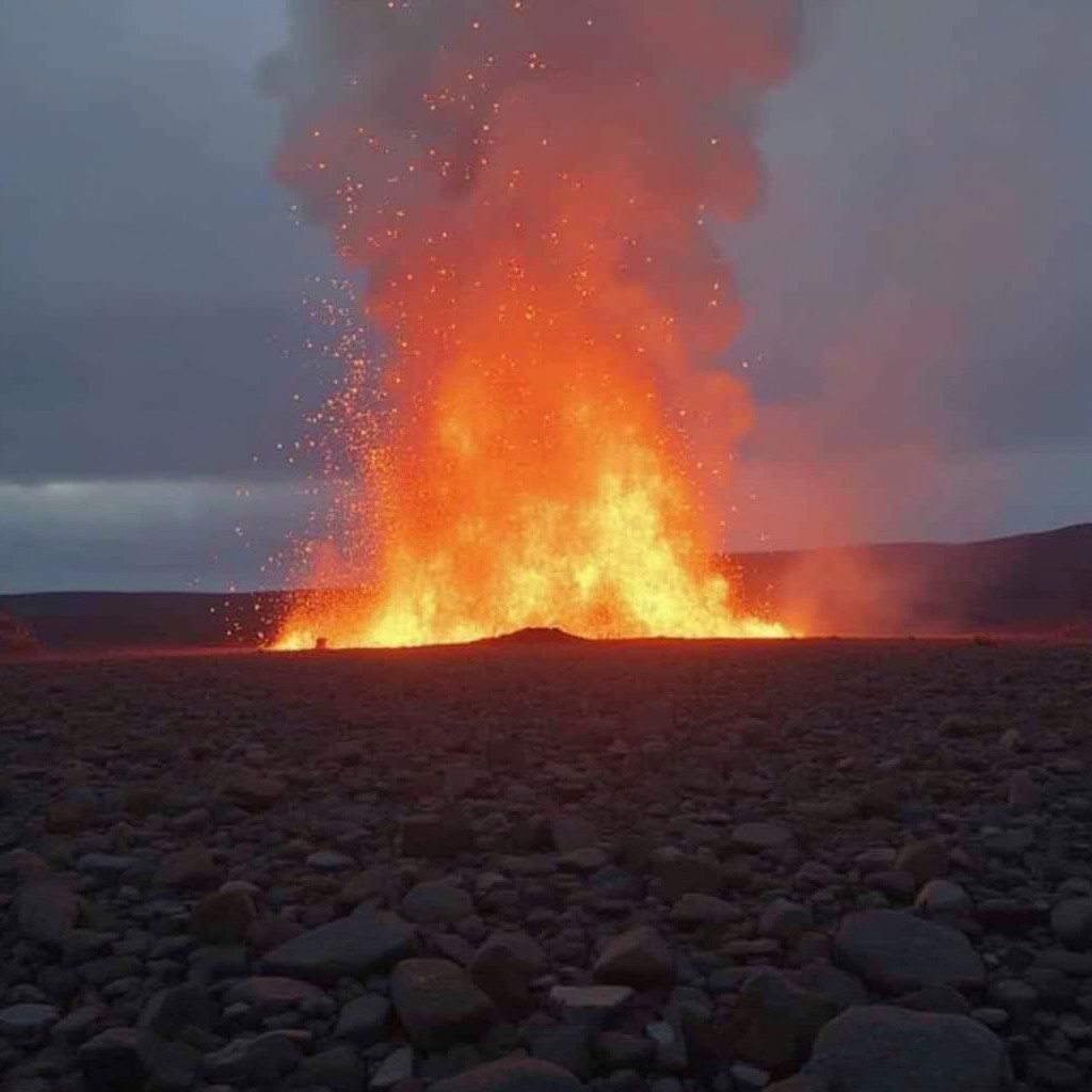 Iceland Volcano